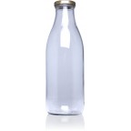 Botella de vidrio con tapa rosca (500ml - 1000ml)